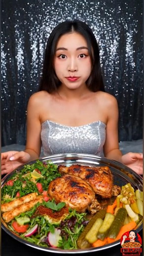 Chinese Mukbang Eating Huge Platter | Fast Eating ASMR Food | Big Plate Mukbang 4K