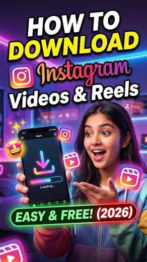 How to Download Instagram Videos & Reels | Instagram Video Download (2026)