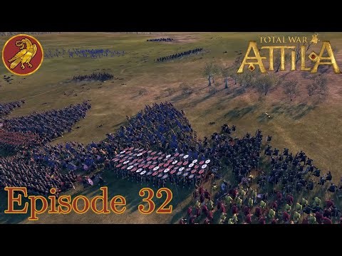 Staggered Formation! Ep 32 Western Roman Empire Campaign Total War Attila (Very Hard)