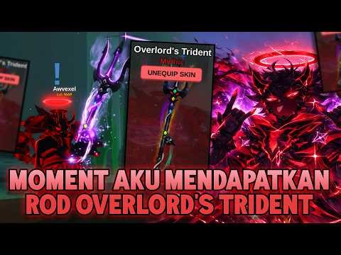 THE MOMENT I GOT THE NEWEST ROD SKIN FROM COMPLETING 100% OF THE INDEX