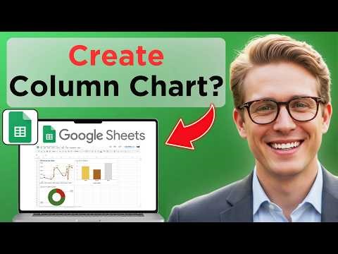 How To Create A Column Chart In Google Sheets (Easy Guide)