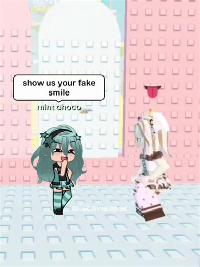 Exploring Fake Smiles in Roblox and Gacha Life