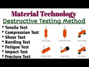 Destructive Testing Method ll Testing Method of Materials ll Material Technology ll Mechanical Engg.