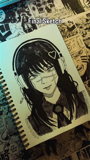 #art #illustrationnation #animeart #animeeart #animedrawing #sketchart #anime #animestyle #sketch