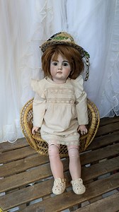 Antique German Doll Bahr and Proschild 247 Bisque Composition Body - Etsy