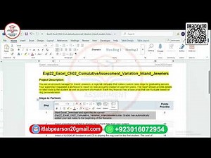 Exp22_Excel_Ch02_CumulativeAssessment_Inland_Jewelers | Excel Chapter 2 Cumulative Assessment