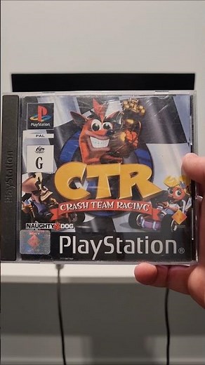 Crash Team Racing for the Ps1. #ps1 #retrogaming #gaming #nostalgia #retro #crashbandicoot