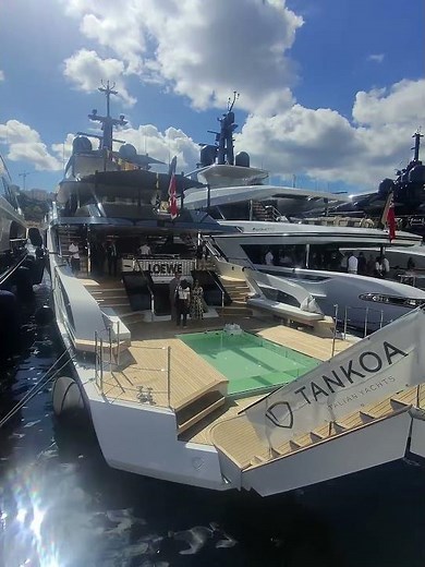 Monaco Yacht Show Mega-Yachts Tankoa Loewe & Baglietto T52 Italian Yachts | YachtBuying101.com