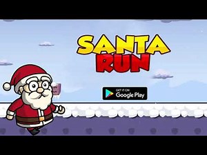 Santa Run 2D Xmas Santa Runner! Game promotion video