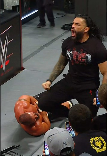 THIS IS WHAT HAPPENS WHEN YOU MESS WITH OTC1 😤☝️ #WWE #RomanReigns #BronBreakker #BronsonReed