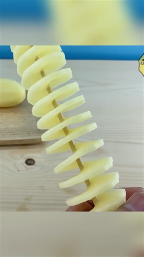 Spiral Potato Cutter || Homemade Gadegets || #sandeepIT #shorts #gadegets