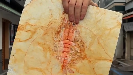 This viral shrimp rice cracker from Japan is made in the wildest way