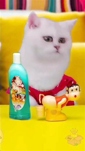 Kucing Lucu Unboxing Bubble Maker Farting Boy | ASMR Meow-tastic!