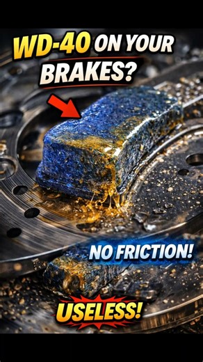 This Common Brake Cleaning Mistake Is Dangerous”⚠️☠️ #automobile #physics #facts