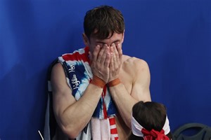 Tom Daley breaks down & admits 'I was gone' after landing Olympic gold
