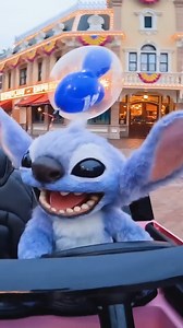 Stitch Crashes Disneyland ❤😂 #liloandstitch #stitch #disneyland | Chip and Company