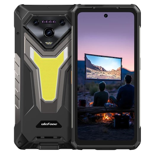 [$419.00] [HK Warehouse] Ulefone Armor 34 , 16GB 512GB, Night Vision, IP68/IP69K Rugged Phone, 6.95 inch Android 15 MediaTek Dimensity 7400X Octa Core, Network: 5G, NFC, OTG (Black)
