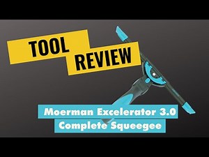 moerman liquidator 3.0 complete 14 in squeegee review! tool time | window cleaning tools