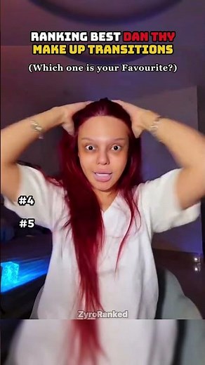 Ranking Best Danthy Make Up Transition #tiktok #transition #viral