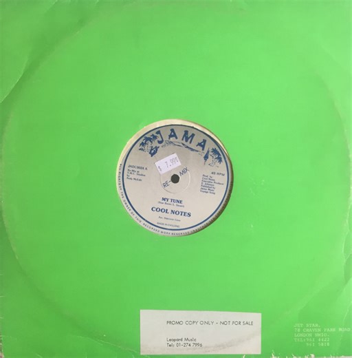 Cool Notes - My Tune (Re-Mix)