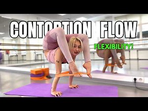 Contortion Flexibility Training – Advanced Backbend Control Routine (4K)