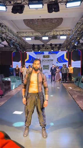 modeling show in production by shree radhe the boutique #voiceeffects