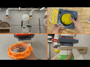 Automatic Dust Collector Made With 3D Printed Parts