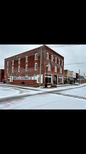 Booneville hardware in historic downtown Booneville Ms north east Mississippi #mississippi #godisgood #history #usa #smalltown Booneville hardware in Booneville ms north east Mississippi with a little snow ice on the ground thanks for stopping by MyHomeTown I appreciate your support