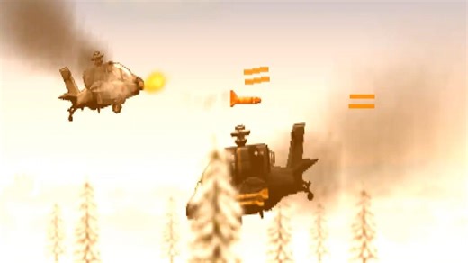 PSP「 阿帕奇直升机战斗」，已到极限