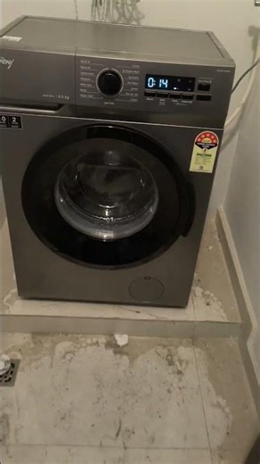 front load washing machine installation godrej #pune