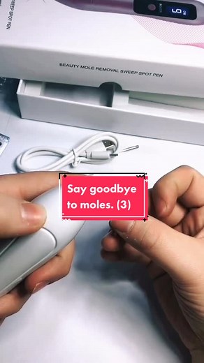 Part(3) Newest laser plasma pen. Removal moles, dark spot, skin wart, tag, freckle. #laserplasmapen #moleremoval #moleremovalovernight #foryou #fyp