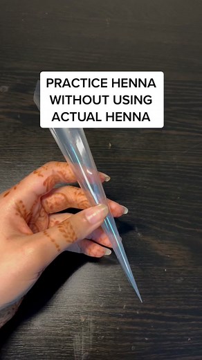 Practice Henna Without Using Actual Henna