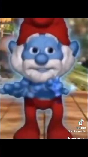 Papa smurf dancing