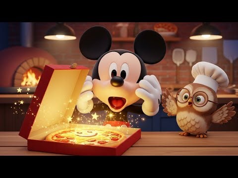 Mickey Mouse Opened the Pizza Box… and GASPED! 🍕😲 | Fun 3D Kids Cartoon