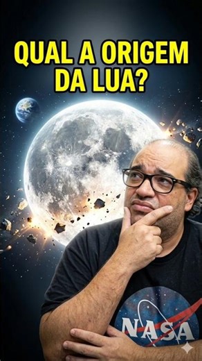 A ORIGEM DA LUA? #astronomia #sergiosacani #lua