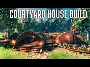 Valheim: How to build A Home With Courtyard