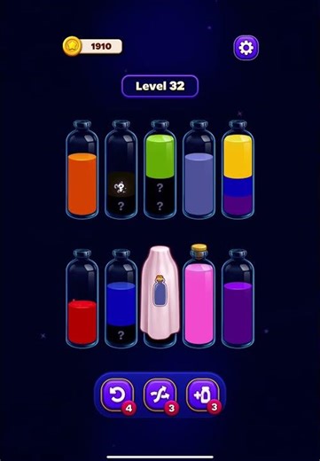 Magic Sort (Grand Games) - Level 32 #games #puzzle #magicsort #grandgames