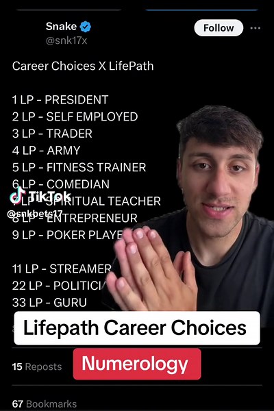 Life Path Career Choices Based on Numerology | Discover Your Ideal Career Path