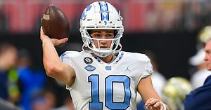 Drake Maye reveals the lessons he learned from Sam Howell in UNC quarterback room