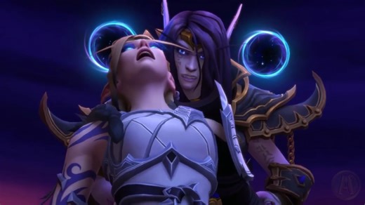 萨拉塔斯背后狂捅奥蕾莉亚，黑暗之井被打开！虚空尖塔团本最终过场动画