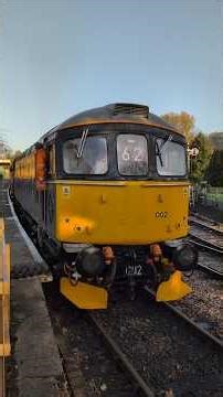 SDR DIESEL GALA: Sea King departs Buckfastleigh
