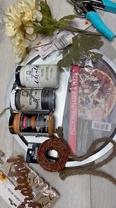 4.4K views · 329 reactions | Some projects work...and some ARE work 藍 this project was a challenge for me...it wanted to be a flop but I refused to stand down...and we made the best of it 藍 Pizza pan pumpkin...you didnt get the best of me, but we didnt give up! This serves as a great lesson...its ok to plug through and try new things, layer other things and just make the best if it! And...sometimes a great stem w leaves can cover a lot of yuck 藍 | Blessings Craft Therapy | Facebook