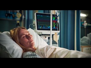 Eight minutes into the final episode of Holby City and the tears began - and there was no let up on