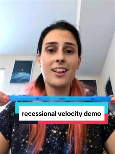 Hubble's Law tells us that the velocity we observe for a galaxy depends on how far away from us it is, and yeah, that can be confusing! it is because the observed velocity is from the expansion of the space between the galaxies #askanastrophysicist #expansionoftheuniverse