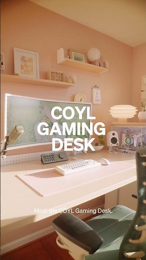 a gaming desk that’s both aesthetic and functional? ⋆‧°𓏲ּ𝄢