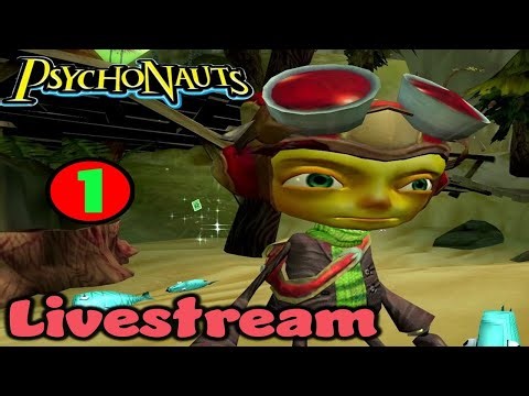 New Playthrough :) Finally playing Psychonauts ! ❤️ Episode 1