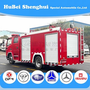 [Hot Item] Small Dongfeng 4000L 5000L 5t Water Tank Fire Fighting Tanker Truck