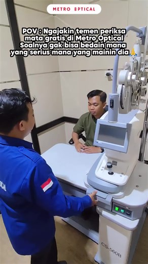 Jangan lupa periksa kan mata setiap 6 bulan sekali di Metro Optical secara gratis tanpa dipungut biaya✨ 📍Jalan Imam Bonjol No 69 Hadimulyo Barat Kecamatan Metro Pusat Kota Metro. #kacamatapremium #kacamatamurahlampung #kacamataphotocromic #kacamatamurah #optikkotametro #lampung