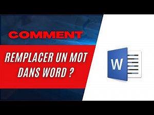 Comment remplacer un mot d'un texte d'un document Word par un autre mot ?