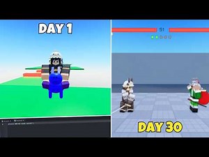I Spent 30 Days Scripting in Roblox